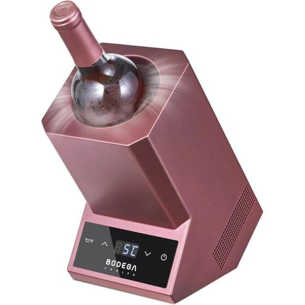 Bodega Cooler Bottle Wine Chiller Single Bottle, New!